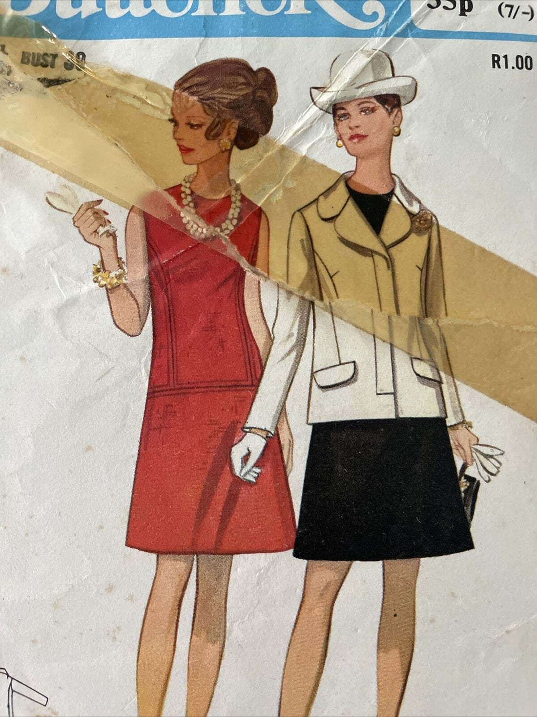 Butterick 5414 Womens Size 16 1/2 Dress Jacket *