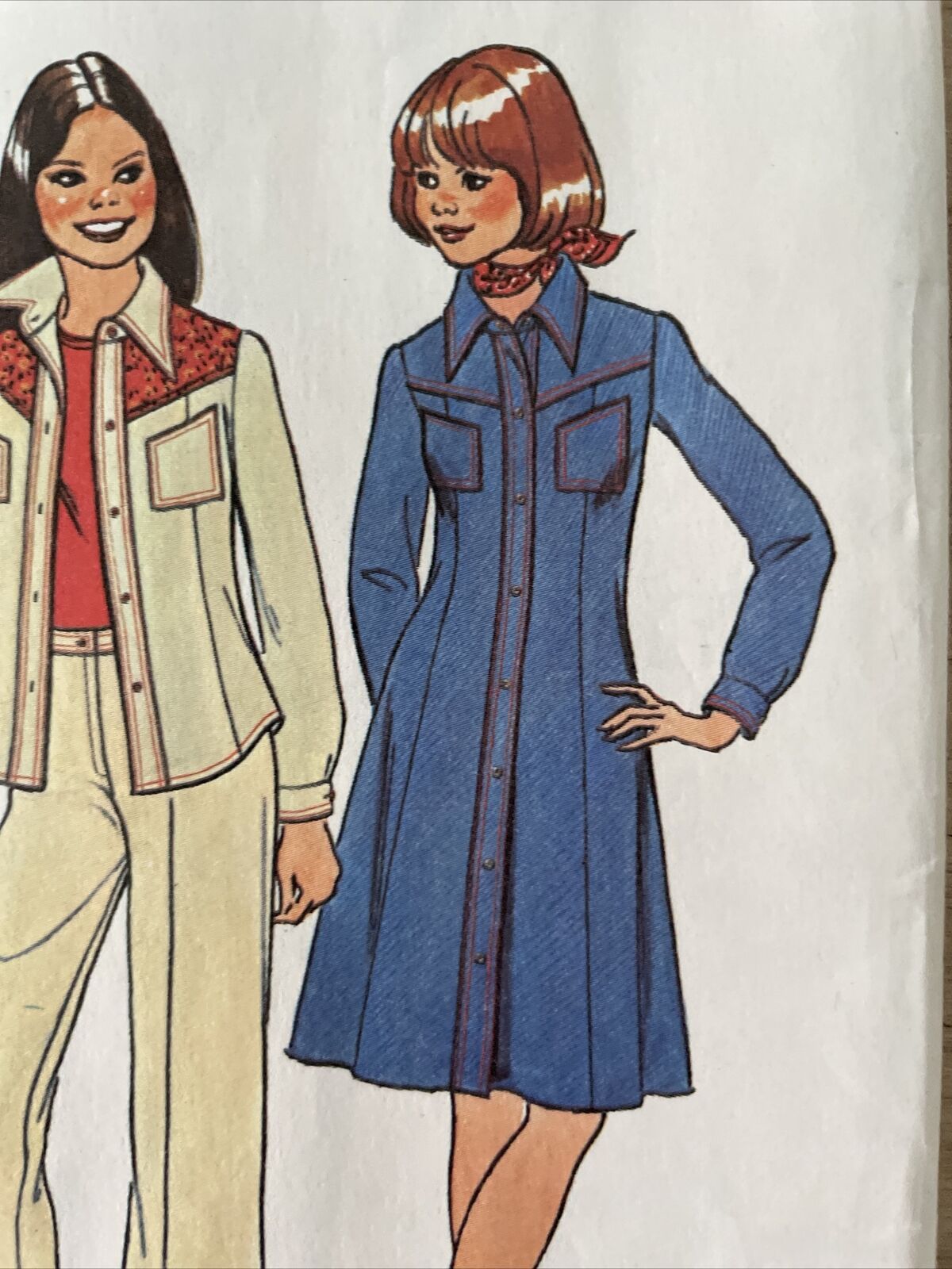 Simplicity 7278 Girl Size 12 Dress Shirt Trousers *