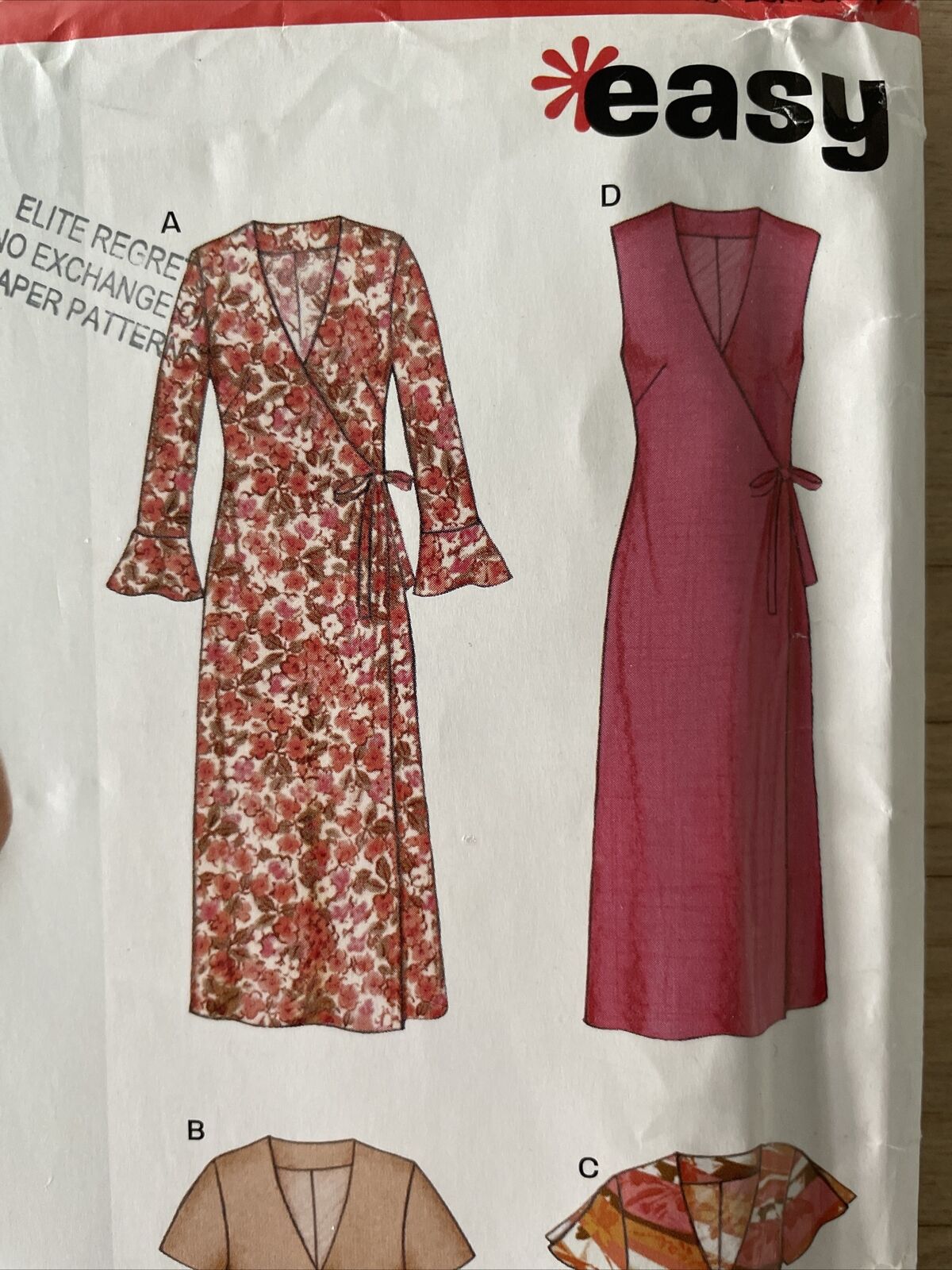 New Look 6349 Womens Size 8-18 Dress FF *