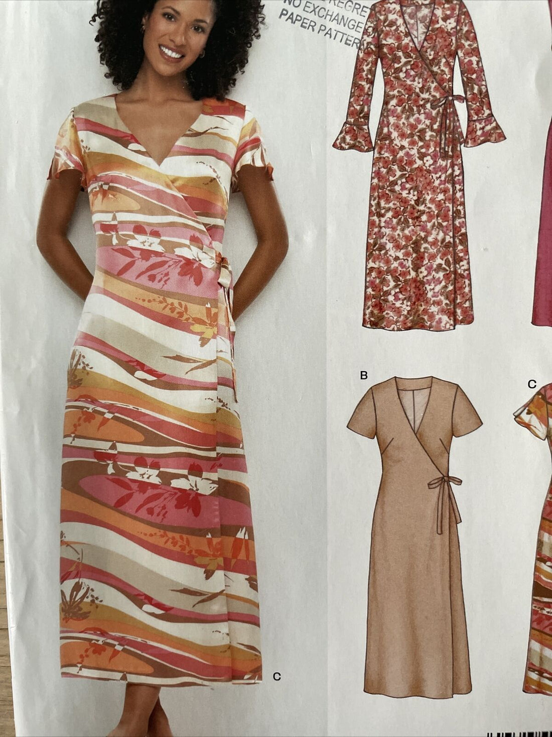 New Look 6349 Womens Size 8-18 Dress FF *