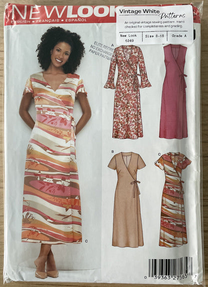 New Look 6349 Womens Size 8-18 Dress FF *