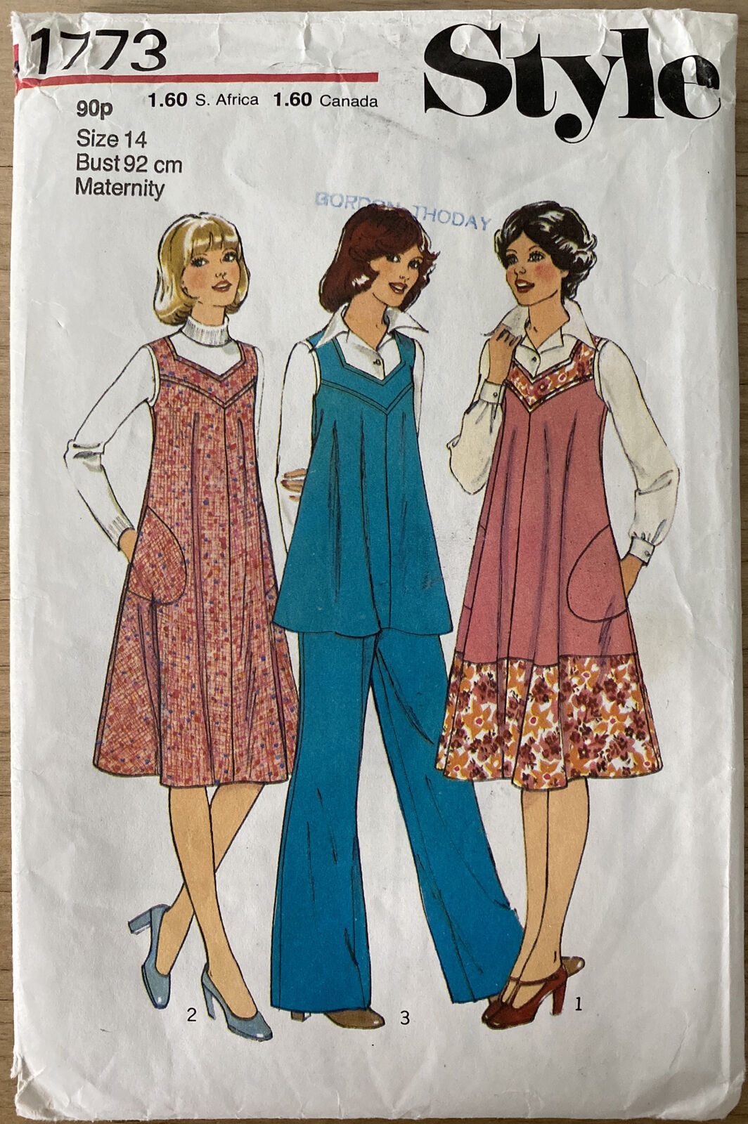 Style 1773 Womens Size 14 Maternity Dress