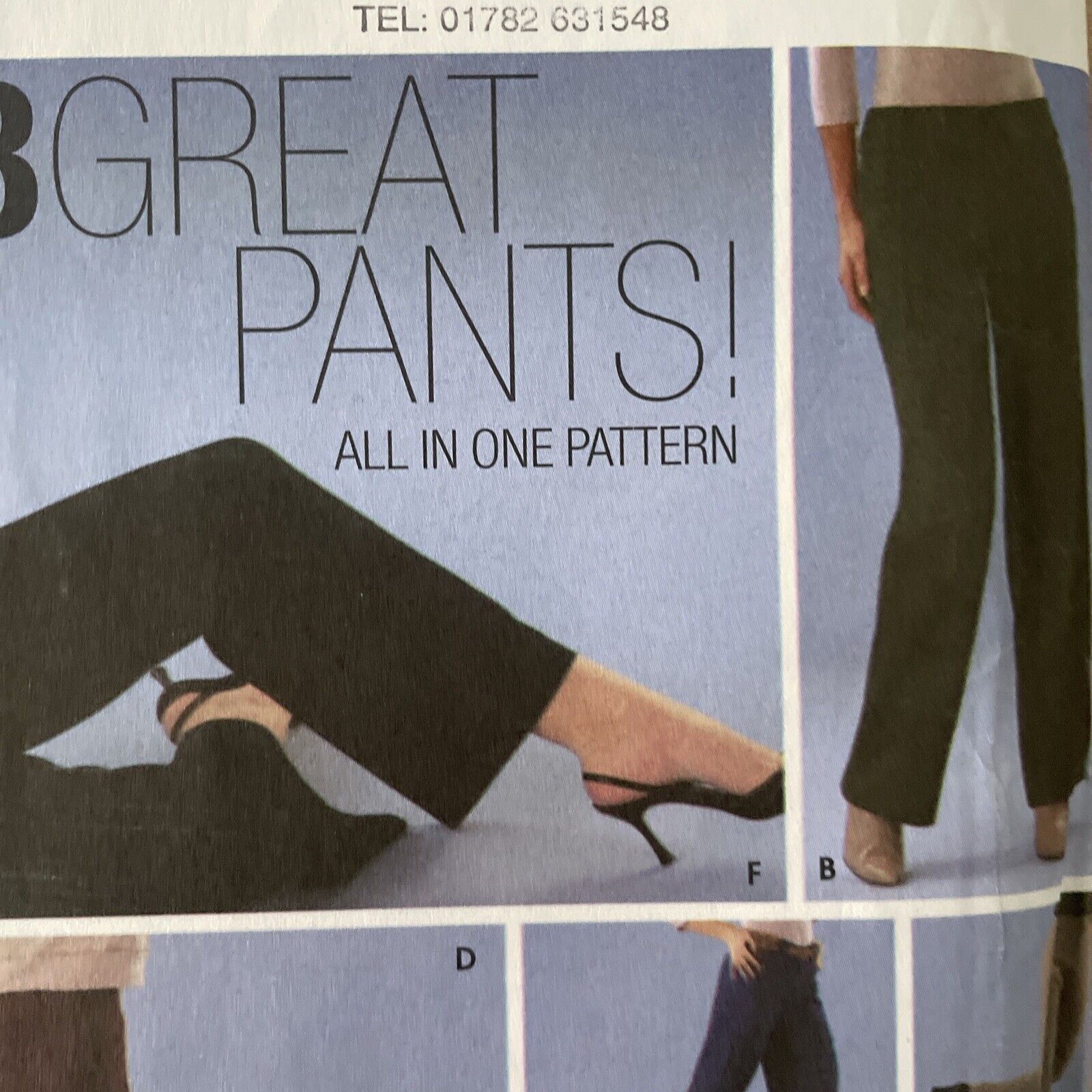 Simplicity 5350 Womens Size 12-18 Trousers FF