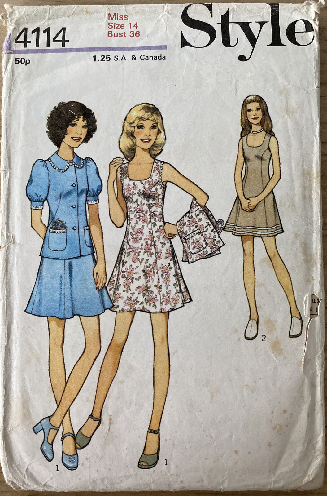 Style 4114 Womens Size 14 Petite Jacket Dress