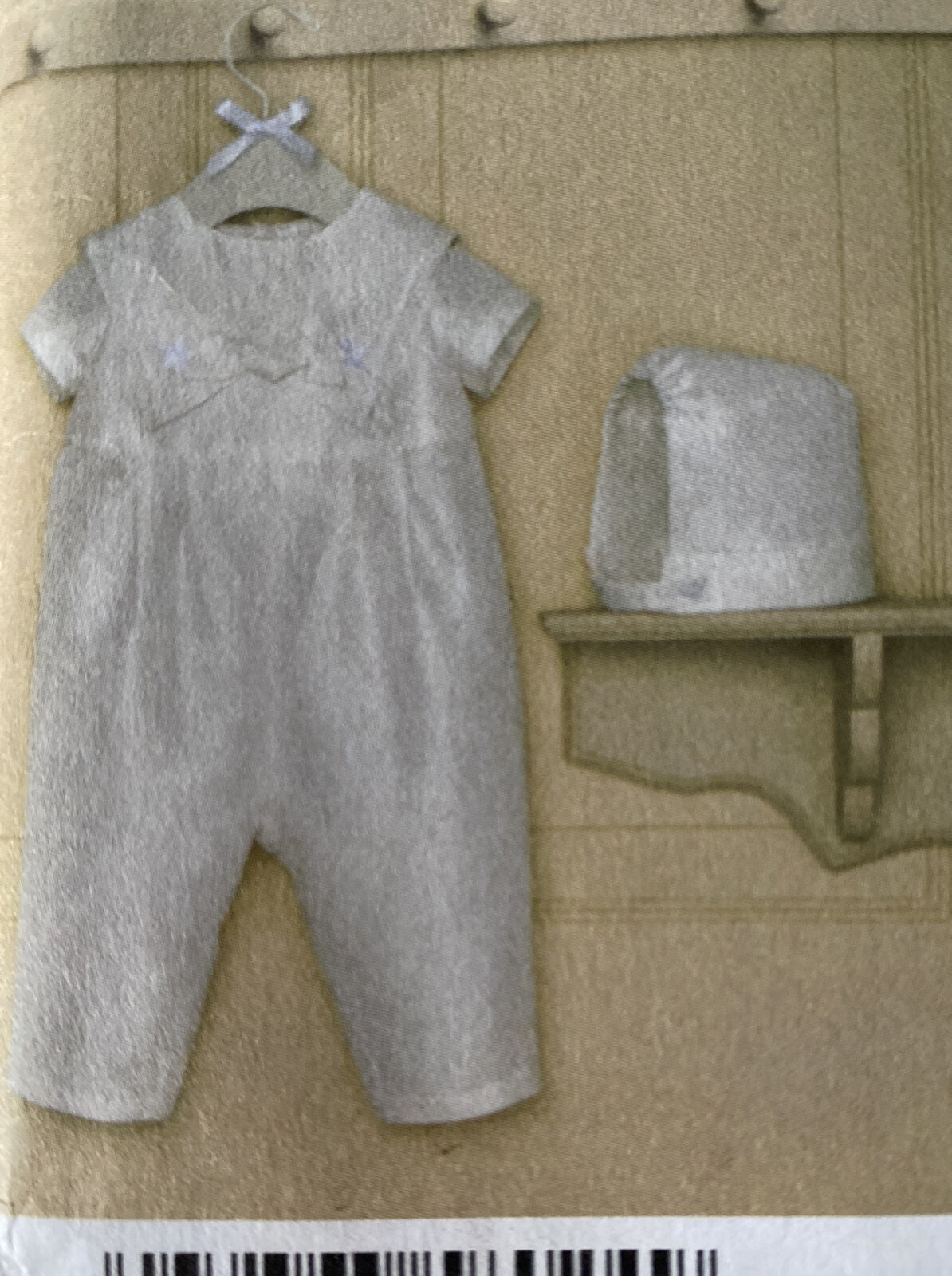 Simplicity 8024 Baby Size XXS-M Christening Gown UNCUT