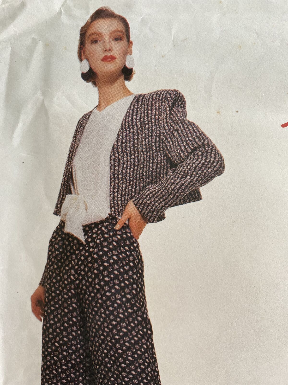 Vogue 2086 Size 12 Skirt Top Pants Jacket FF