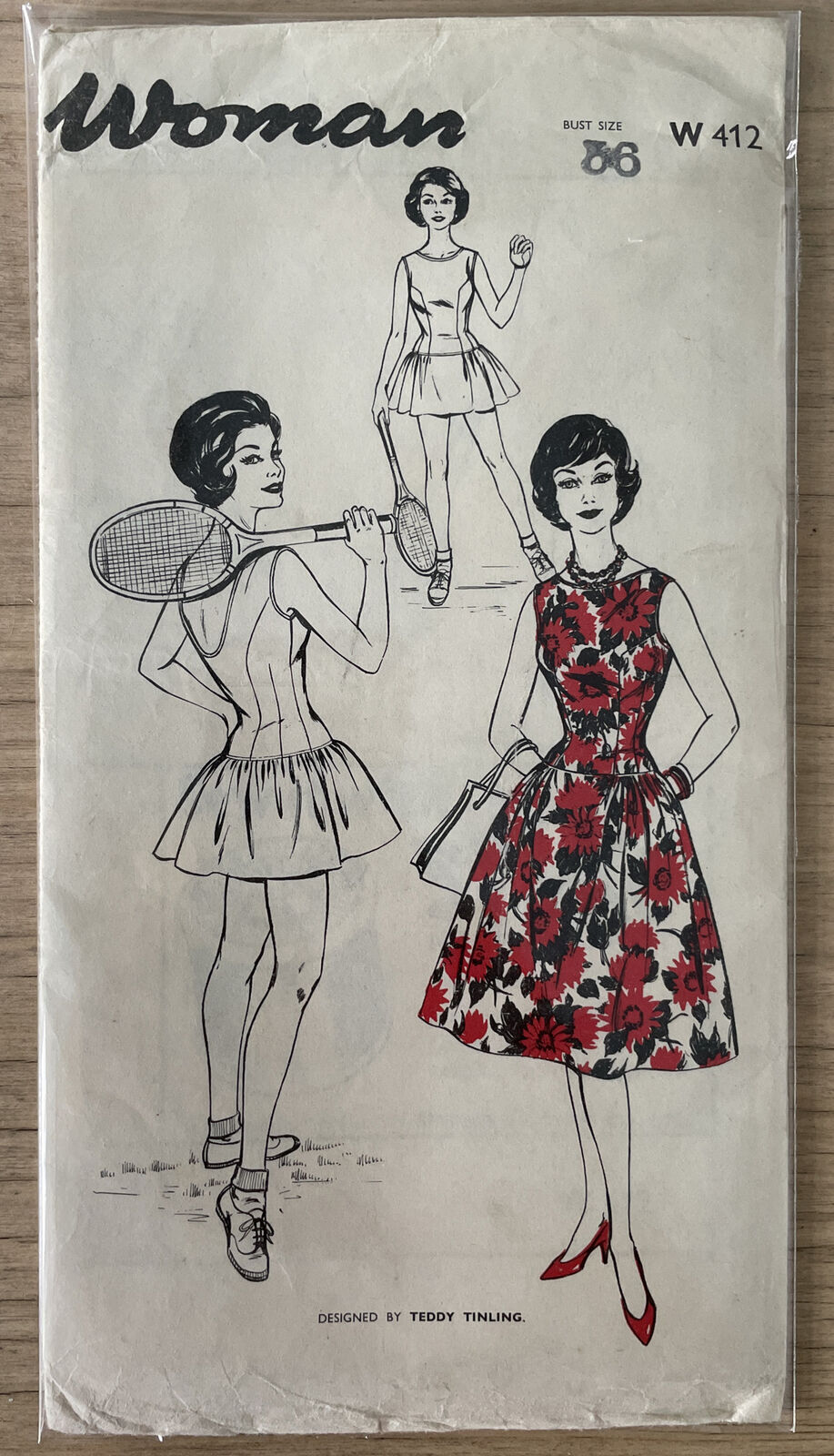 Woman W412 Womens Bust 36” Dress FF