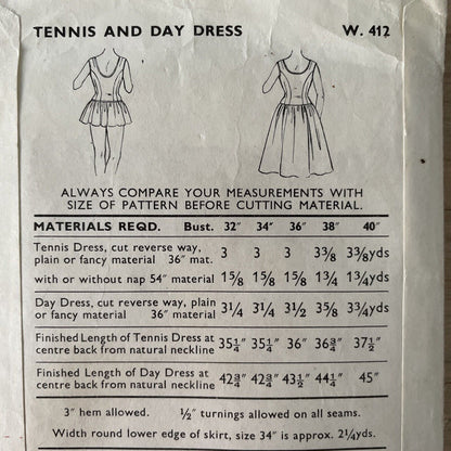 Woman W412 Womens Bust 36” Dress FF