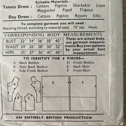 Woman W412 Womens Bust 36” Dress FF