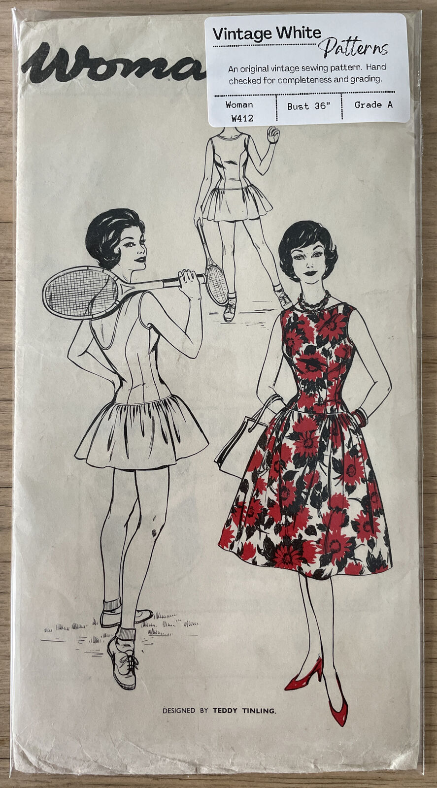 Woman W412 Womens Bust 36” Dress FF