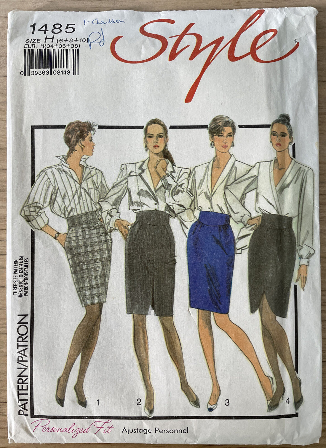 Style 1485 Womens Size 6-10 Skirt