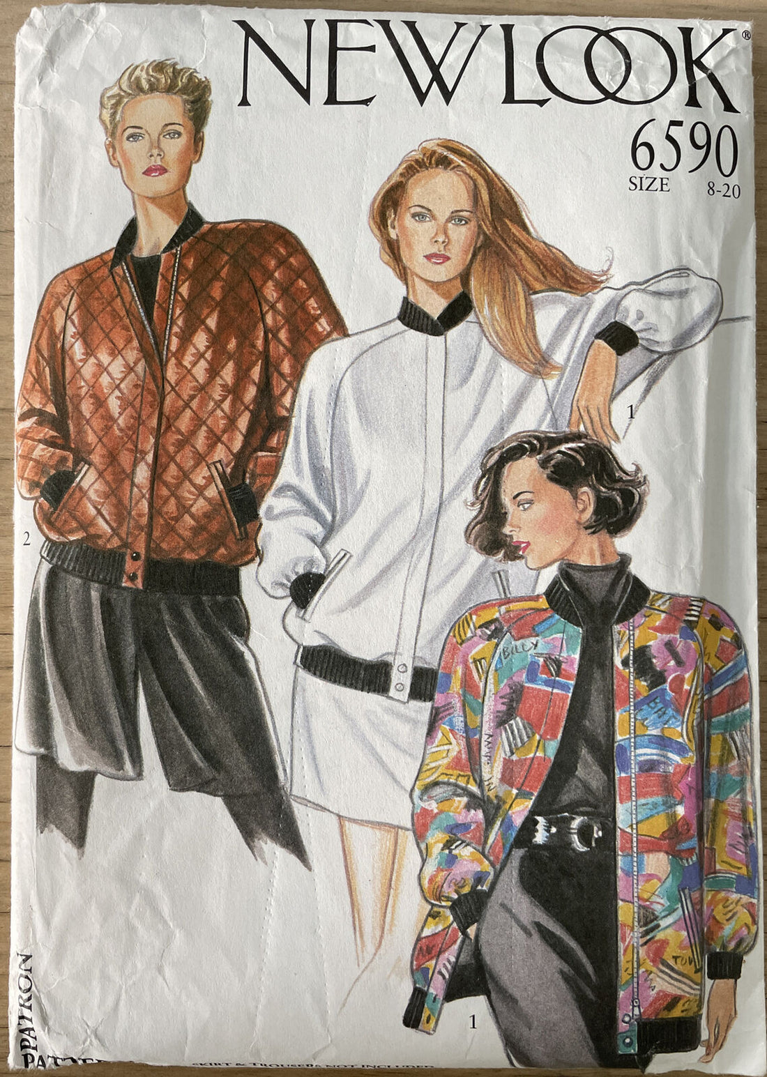 New Look 6590 Womens Size 8-20 Jacket *