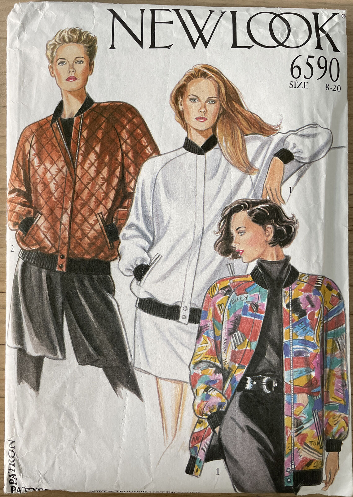 New Look 6590 Womens Size 8-20 Jacket *