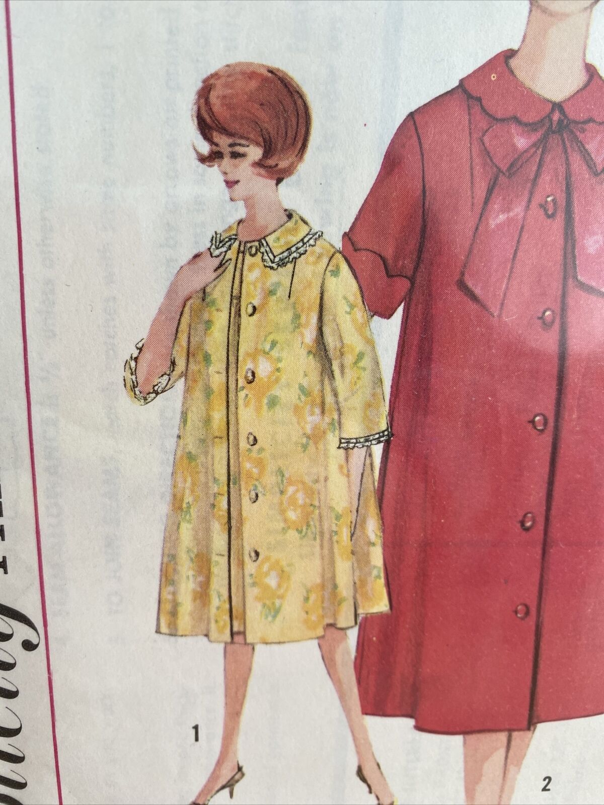 Simplicity 4214 Womens Size 16 Nightgown Robe *