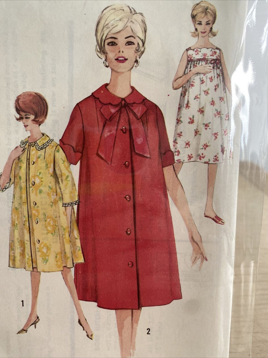 Simplicity 4214 Womens Size 16 Nightgown Robe *