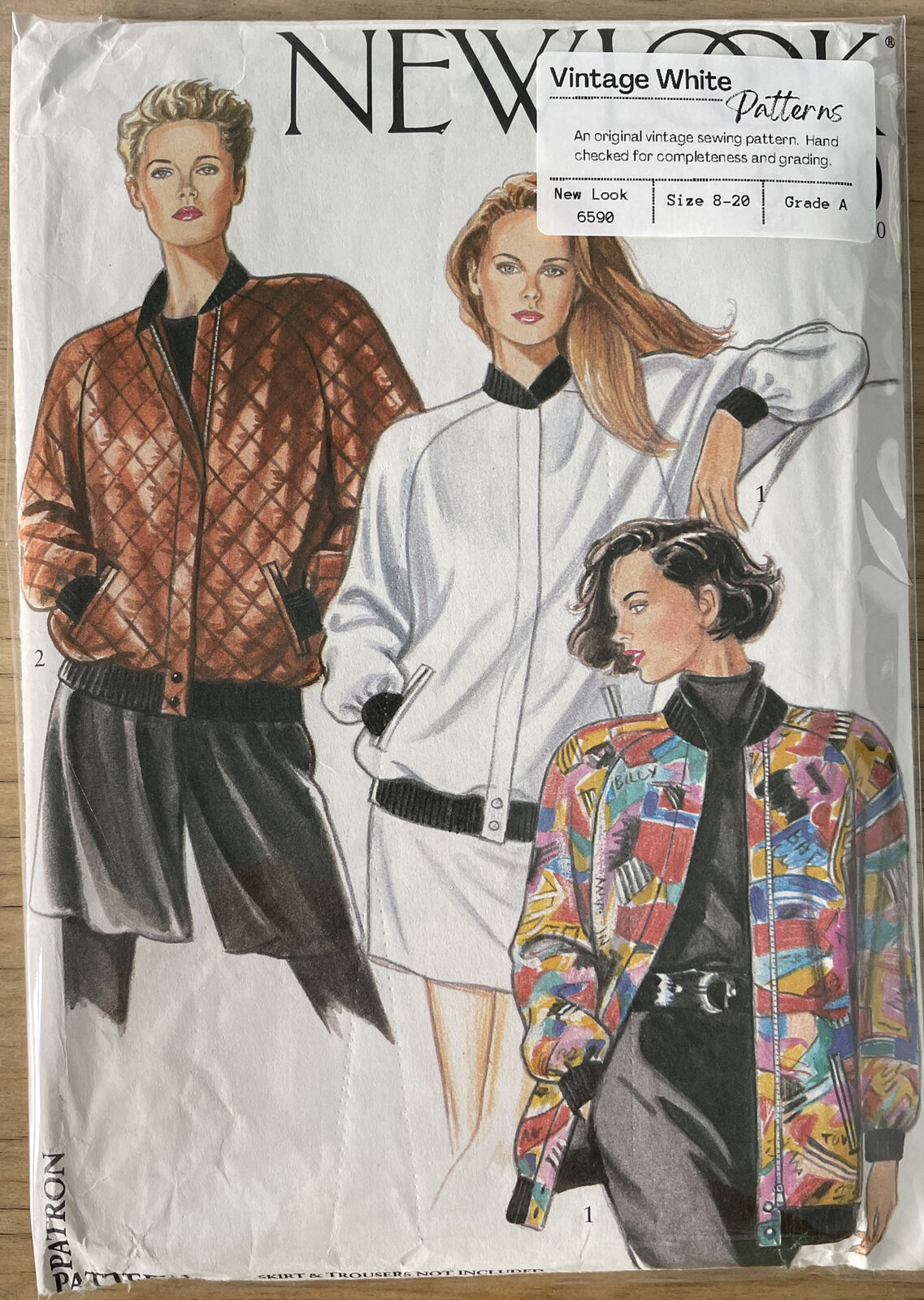 New Look 6590 Womens Size 8-20 Jacket *