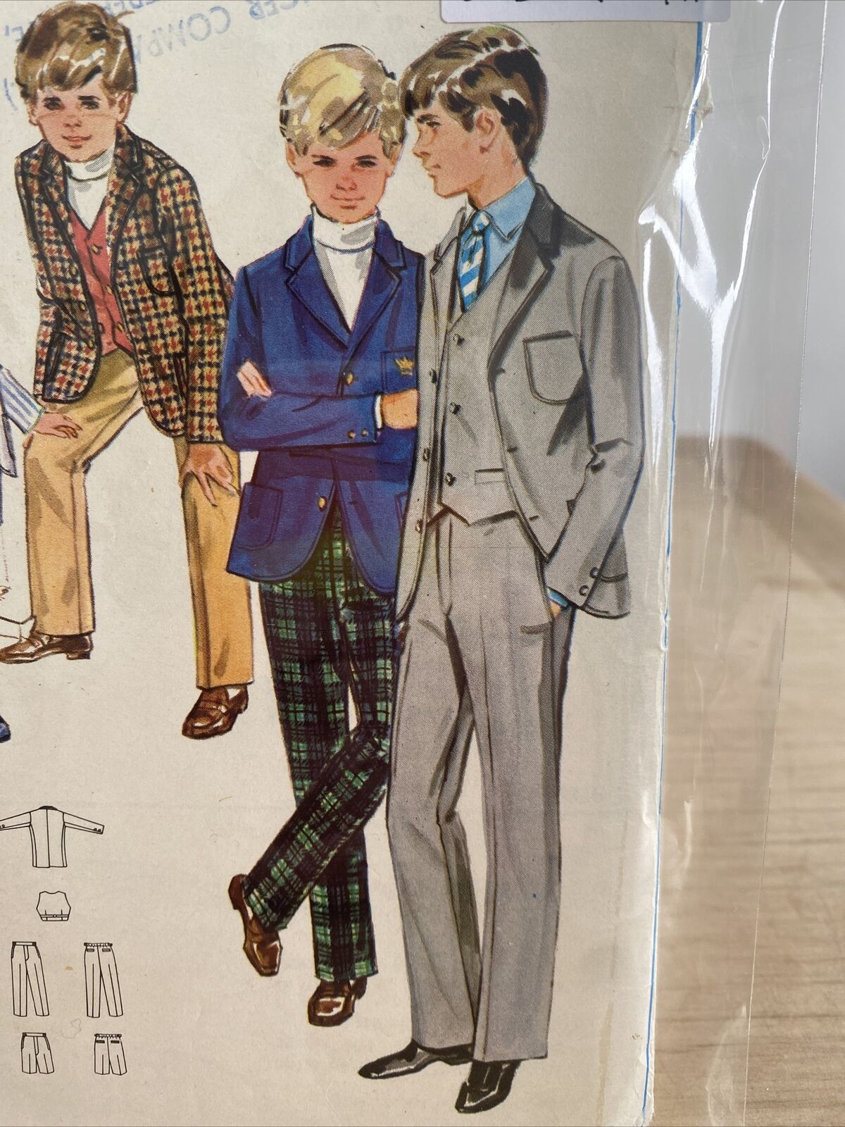 Butterick 5411 Boys Size 6 Suit