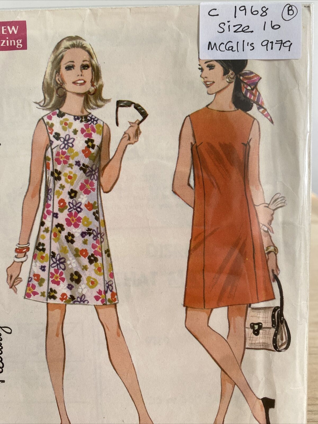 McCalls 9179 Womens Size 16 Dress *