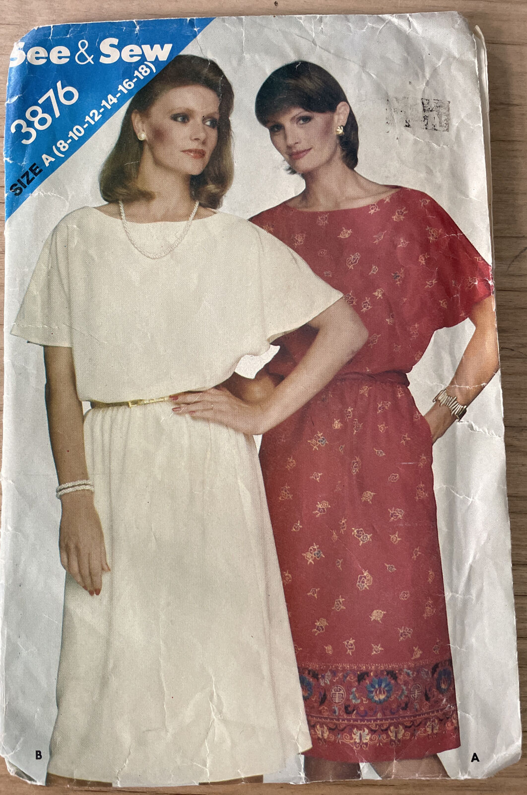 Butterick See &amp; Sew 3876 Womens Size 8-12 Dress *