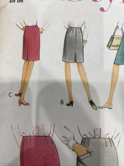 Style 2187 Womens Waist 24” Skirt