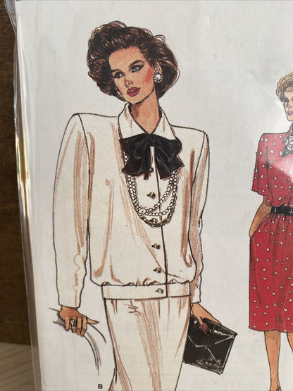 Vogue 9485 Womens Size 8-12 Top Skirt