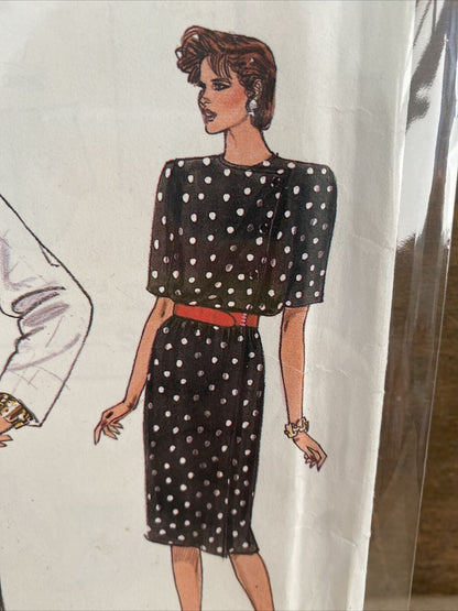 Vogue 9495 Womens Size 8-12 Jacket Dress FF