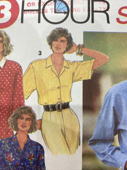 Simplicity 8068 Womens Size 10-16 Shirt *