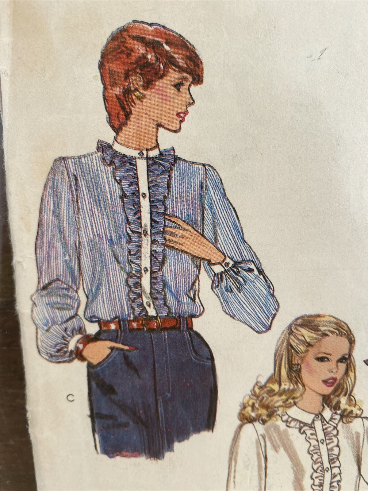 Vogue 8114 Womens Size 12 Blouse FF