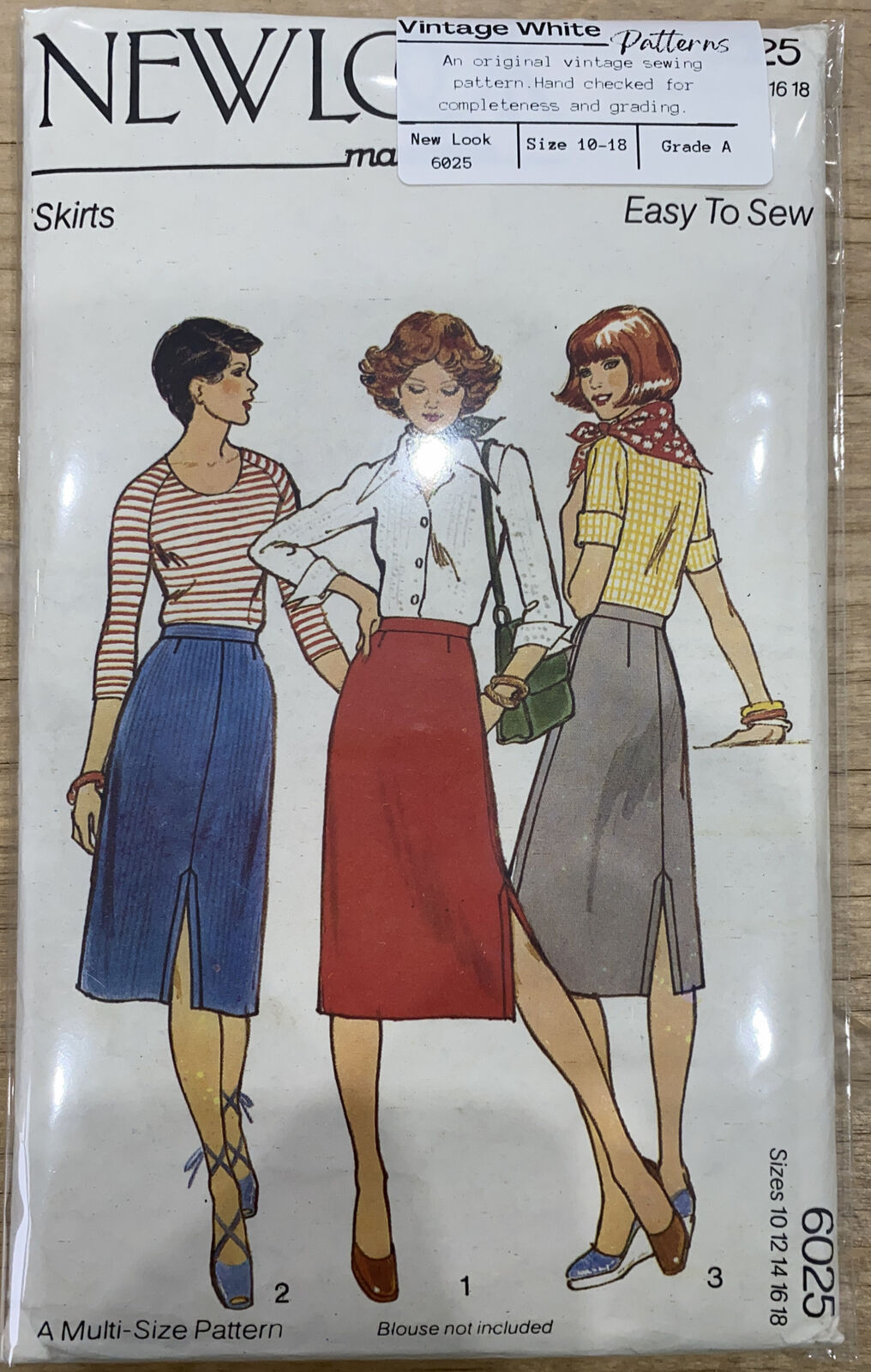 New Look Maudella 6025 Womens Size 10-18 Skirt