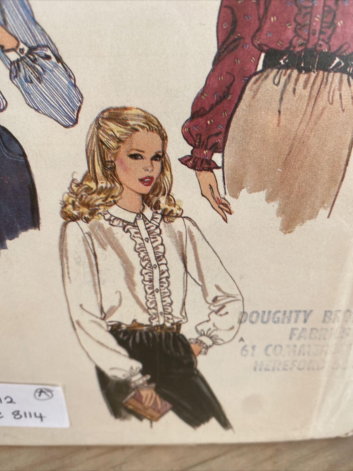 Vogue 8114 Womens Size 12 Blouse FF