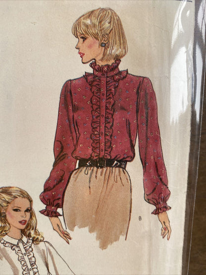 Vogue 8114 Womens Size 12 Blouse FF