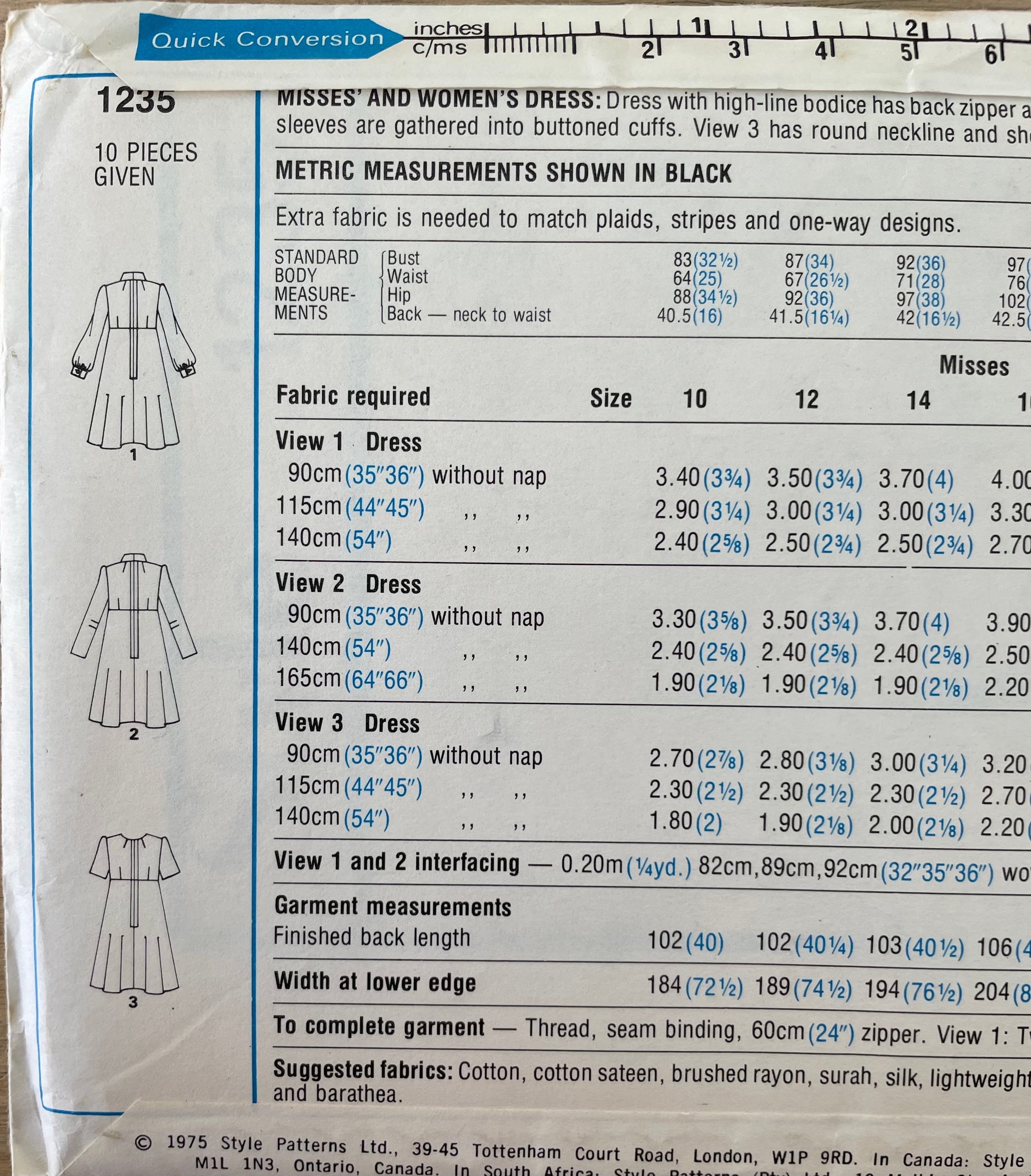 Style 1235 Womens Size 16 Dress FF