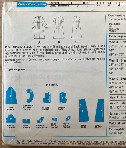 Style 3182 Womens Size 16 Dress