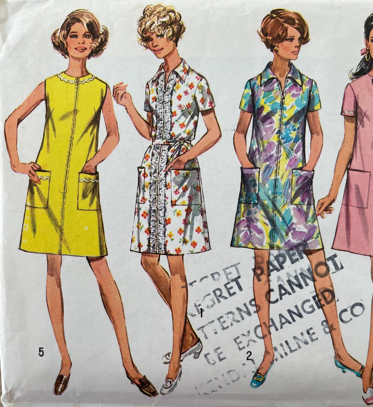 Simplicity 8285 Womens Size 16 Dress