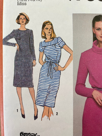 Simplicity 9758 Womens Size 12-14 Dress