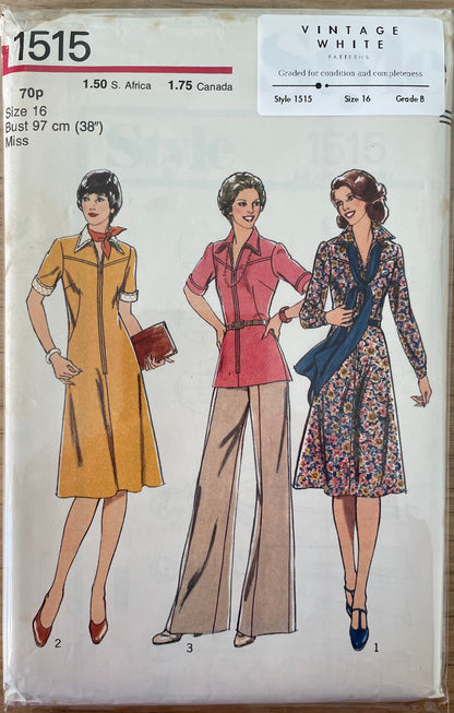 Style 1515 Womens Size 16 Dress Top Trousers