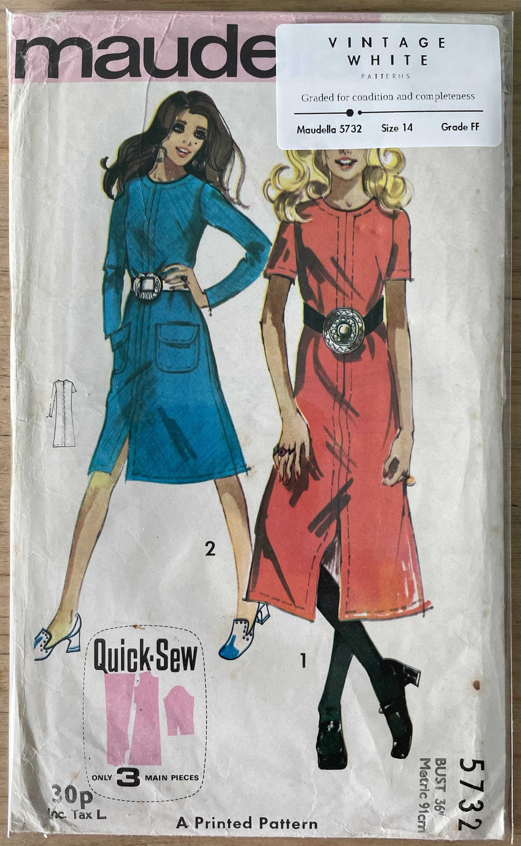 Maudella 5732 Womens Size 14 Dress FF