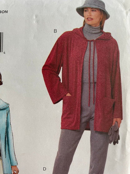 Vogue 7344 Womens Size 12-16 Petite Jacket Skirt Trousers FF