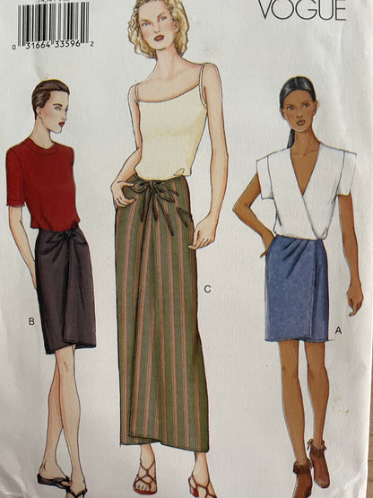 Vogue 7454 Womens Size 14-18 FF