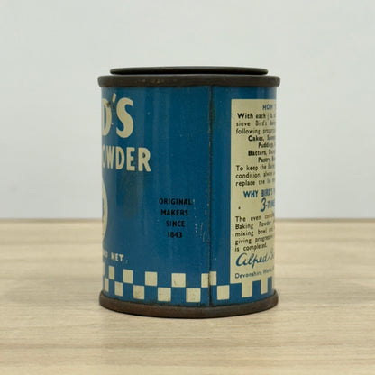 Bird’s Baking Powder Tin, Quarter Pound, Alfred Bird &amp;amp; Sons, Birmingham