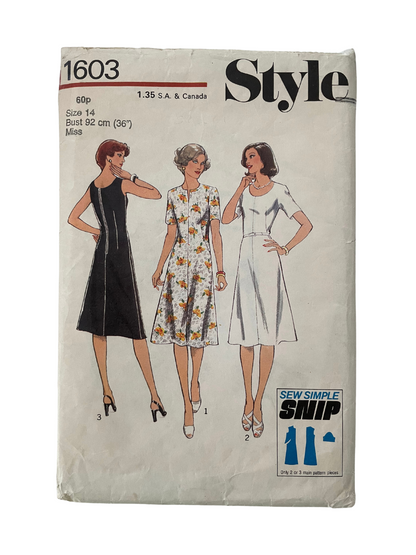 Style 1603 Womens Size 14 Dress