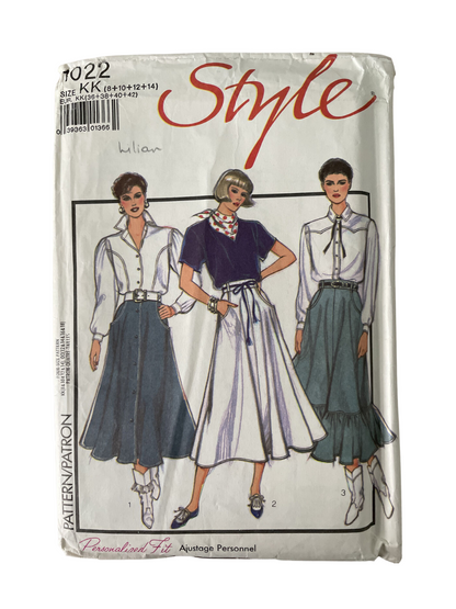 Style 1022 Womens Size 8-14 Skirt FF