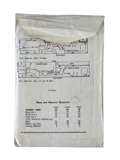 Blackmore 9338 Womens Size 14 Bikini Beach Wrap