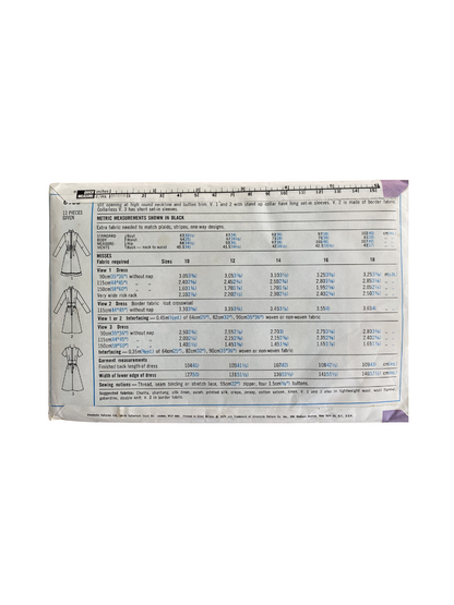 Simplicity 6153 Womens Size 12 Dress *