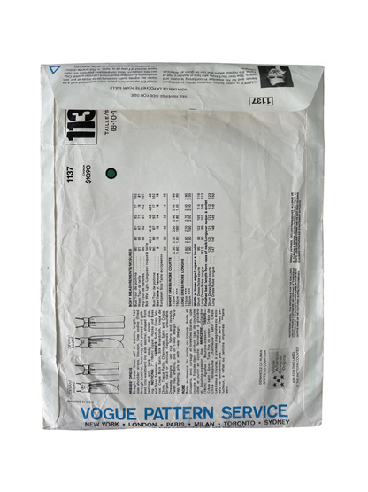 Vogue 1137 Womens Size 8-10 Evening Dress Kasper