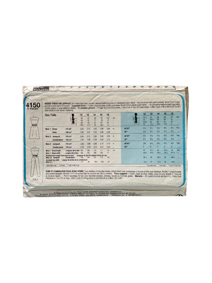 Style 4150 Womens Size 10 Dress Jumpsuit