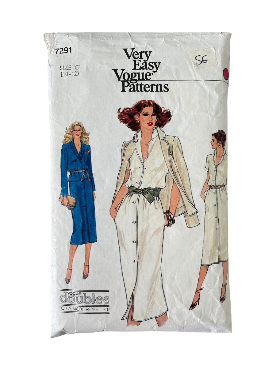 Vogue 7291 Womens Size 8-10 Dress