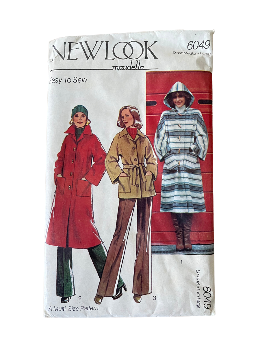 New Look 6049 Womens Size 8-18 Coat Jacket FF