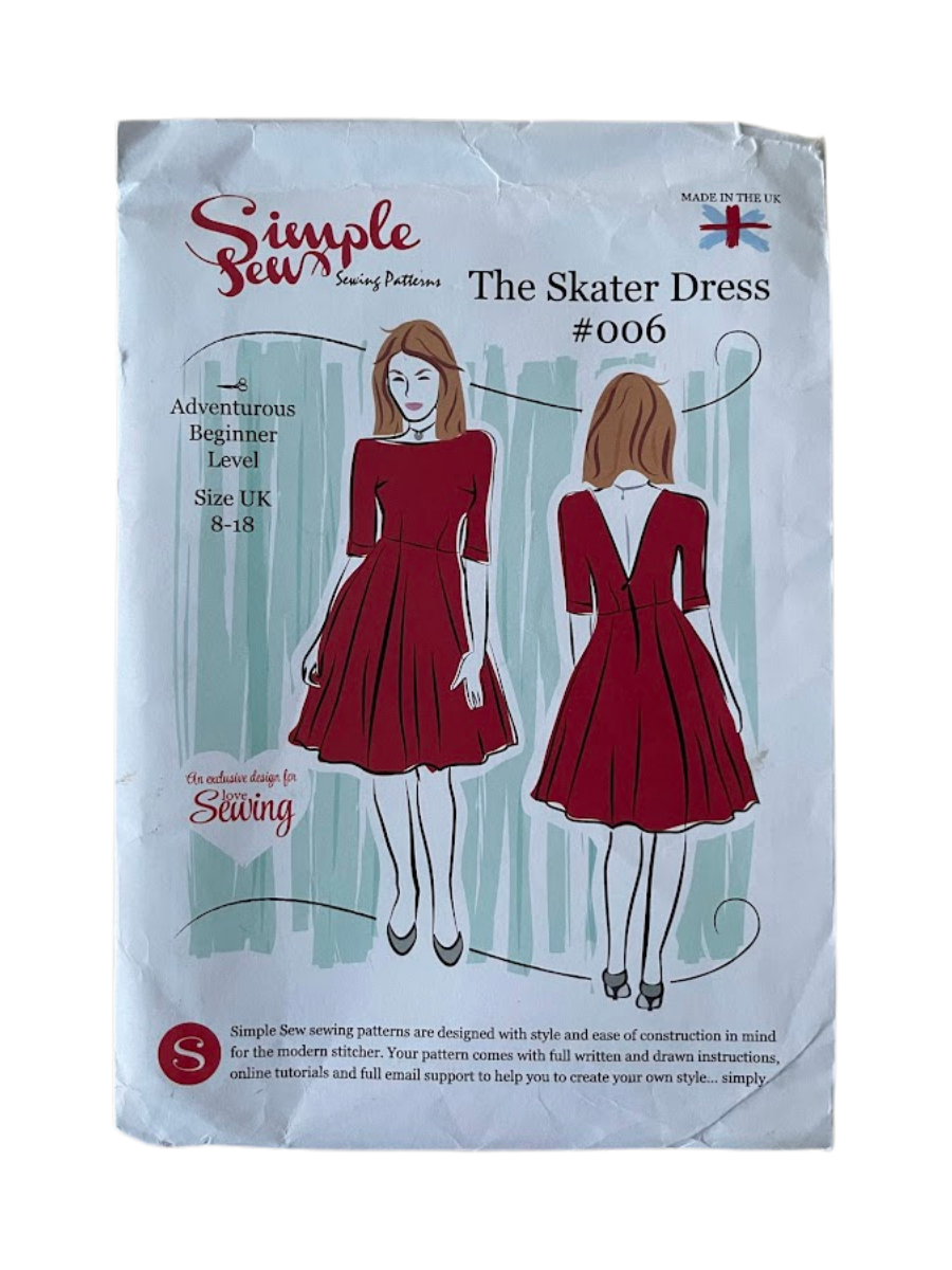 Simple Sew 006 Womens Size 8-20 Dress FF