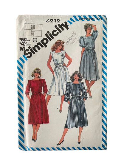 Simplicity 6212 Womens Size 8 UK Dress FF